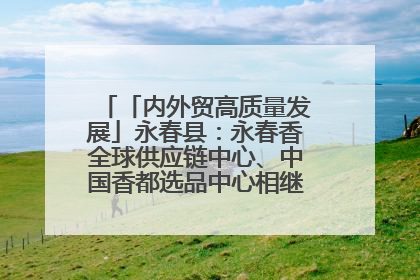 「内外贸高质量发展」永春县：永春香全球供应链中心、中国香都选品中心相继运营——一根香“点燃”百亿产业