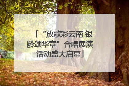 “放歌彩云南 银龄颂华章”合唱展演活动盛大启幕