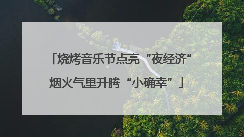 烧烤音乐节点亮“夜经济” 烟火气里升腾“小确幸”