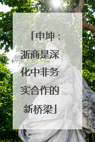 申坤：浙商是深化中非务实合作的新桥梁