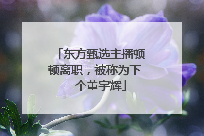 东方甄选主播顿顿离职，被称为下一个董宇辉
