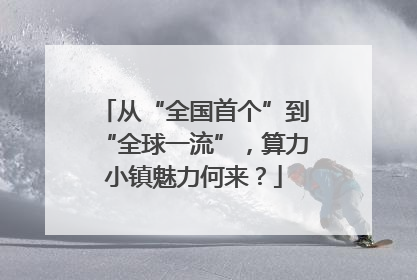 从“全国首个”到“全球一流”，算力小镇魅力何来？
