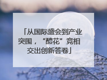 从国际盛会到产业突围，“醴花”竞相交出创新答卷