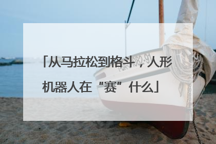 从马拉松到格斗，人形机器人在“赛”什么