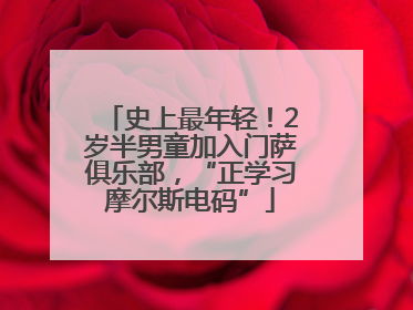 史上最年轻！2岁半男童加入门萨俱乐部，“正学习摩尔斯电码”