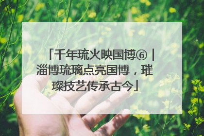 千年琉火映国博⑥｜淄博琉璃点亮国博，璀璨技艺传承古今