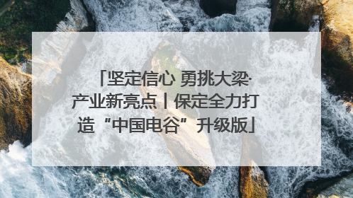 坚定信心 勇挑大梁·产业新亮点丨保定全力打造“中国电谷”升级版