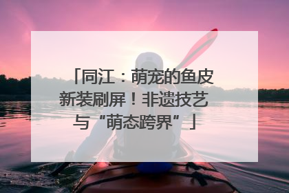 同江：萌宠的鱼皮新装刷屏！非遗技艺与“萌态跨界”