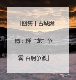 图集丨古城燃情：群“龙”争霸 百舸争渡
