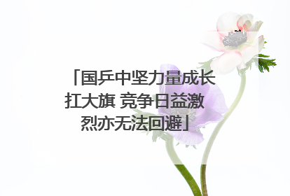 国乒中坚力量成长扛大旗 竞争日益激烈亦无法回避