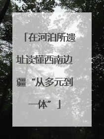 在河泊所遗址读懂西南边疆“从多元到一体”