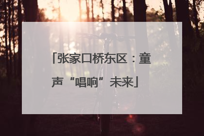 张家口桥东区：童声“唱响”未来