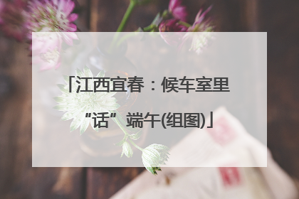 江西宜春：候车室里“话”端午(组图)