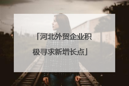河北外贸企业积极寻求新增长点