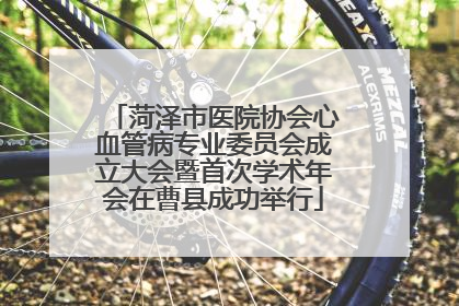 菏泽市医院协会心血管病专业委员会成立大会暨首次学术年会在曹县成功举行
