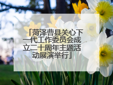 菏泽曹县关心下一代工作委员会成立二十周年主题活动展演举行
