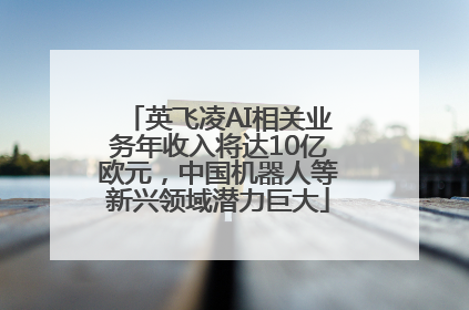 英飞凌AI相关业务年收入将达10亿欧元，中国机器人等新兴领域潜力巨大