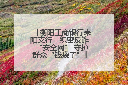衡阳工商银行耒阳支行：织密反诈“安全网” 守护群众“钱袋子”