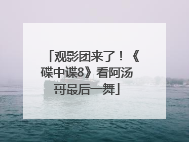 观影团来了！《碟中谍8》看阿汤哥最后一舞