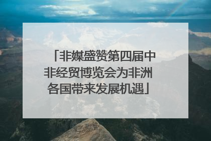 非媒盛赞第四届中非经贸博览会为非洲各国带来发展机遇