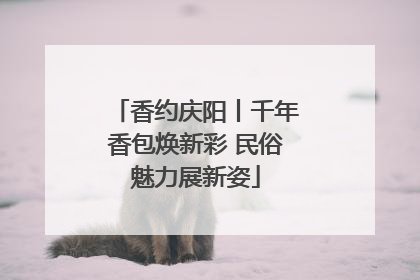 香约庆阳丨千年香包焕新彩 民俗魅力展新姿
