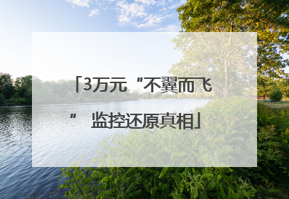 3万元“不翼而飞” 监控还原真相