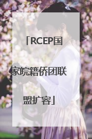RCEP国家皖籍侨团联盟扩容